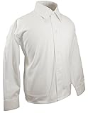 jungen hemd kurzarm 164 65% Polyester / 35% Baumwolle Paul Malone - Festliches Kinderhemd Jungenhemd - Jungen Hemd Weiss 152/158 (14 Jahre)