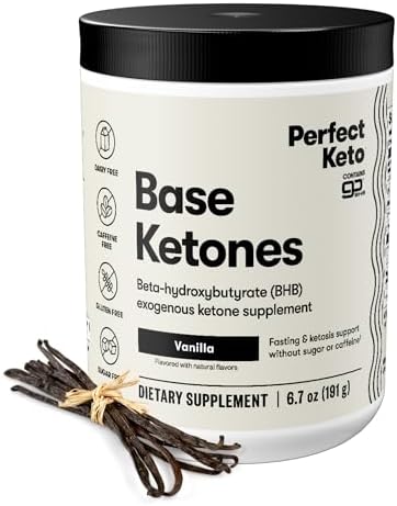 Perfect Keto Exogenous Ketones Powder, BHB Salts Supplement for K...