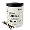 Perfect Keto Exogenous Ketones Powder, BHB Salts Supplement for Ketosis & Fasting, Plus Electrolytes for Hydration, Caffeine Free Energy, Keto Diet, Focus & Workout Support, Vanilla, 6.7 oz