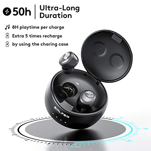Wireless-Earbuds, BALFER True Wireless-Bluetooth-Earbuds TWS Headphones  in-Ear Stereo Bluetooth V5.0 Earphone Built-in High Definition Mic  Rechargable : Amazon.in: Electronics