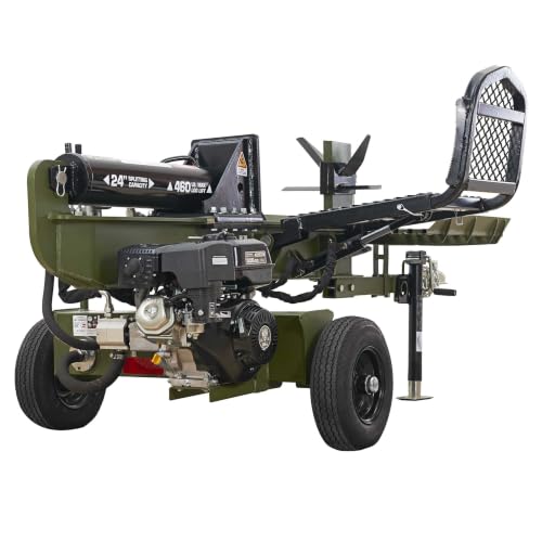 35 Ton 306cc Gas Log Splitter with 4-Way & 6-Way Wedges, Hydraulic Log Lift - Image 5