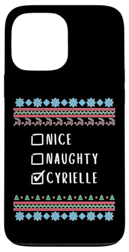 fGAA Cyrielle NX}XEAO[EZ[^[ X}zP[X iPhone 13 Pro Max p