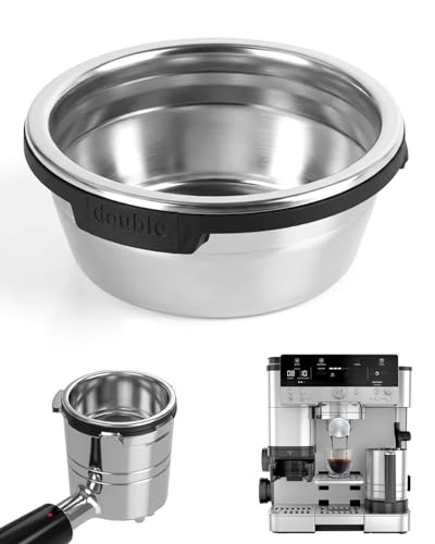 Double Cup Filter Basket for Ninja Luxe Cafe - Stainless Steel Reusable Coffee Filter for ES601 ES701