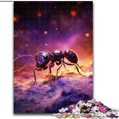 Rompecabezas de 1000 Piezas para Adultos, diseño de Hormigas de Madera, Ideal para cumpleaños, Navidad, Halloween, 1000 Piezas(50x75cm)