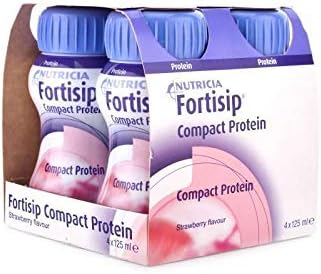 Fortisip Compact Protein Strawberry 125ml x 4