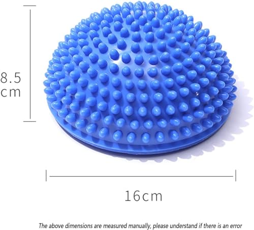 DXIA 2Pcs Balance-Igel Fitness Halbkugel, Sport Kissen für Balancetraining Koordinationstraining, 16 cm Massageball Igelball für Kinder & Erwachsene Fördert Koordination