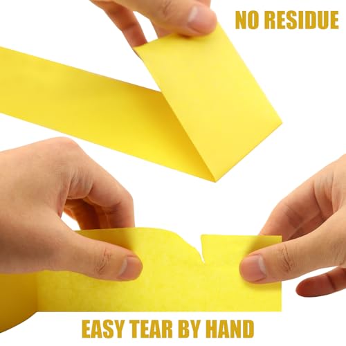 Image of Yellow Masking Tape, 2 Inch x 55 Yards, for Wall Painting | Multi-Purpose for Painting, Building, Labeling, Edge Finishing & DIY Projects