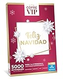 Cofrevip te propone, en el cofre regalo «¡Feliz navidad!», una actividad emocionante a elegir entre 5000 actividades para una o dos personas. Es el cofre regalo perfecto para felicitar a nuestros seres queridos en estas fechas tan señaladas. Encontrarás actividades como masajes descontracturantes, tratamientos, tapas caseras, degustaciones de cocina tradicional, karts, circuitos en los árboles, vía ferrata… ¡y mucho más!