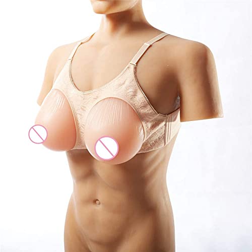 Hdgrncc Strap On Silicone Breasts Silicone Breast, Silicone Breast Prosthesis, For Mastectomy, Transgender Cosplay Crossdresser #TOP1