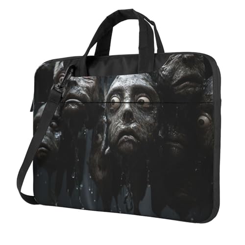 Bolso para portátil Many Heads en el Fishhook negro miniatura 1