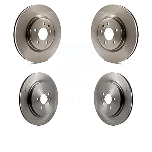 Front Rear Disc Brake Rotors Kit For 2013 Ford Explorer Sport With Heavy Duty Brakes K8-101139