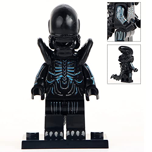 HQSGDMN Mini-Figuren Adventskalender-Sammlungsfigur 7-teiliges Set Serie Custom Collectible Mini Figure,kompatibel mit… – Bild 7