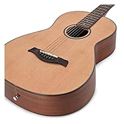 Parlour Guitar by Gear4music Natural Vintage Style Acoustique Portable - Les Beatles, Paul McCartney, John Lennon, RIngo Starr, George Harrison Parlour Guitar by Gear4music Natural Vintage Style Acoustique Portable – Image 3
