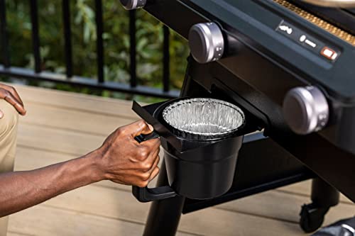 Traeger Grills BAC608 EZ-Clean Fett- und Aschefass 5 Stück Tropf-Eimer-Auskleidung, Aluminium