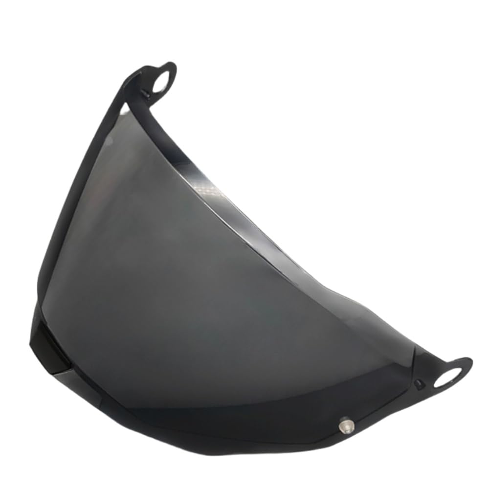 ZQIYDYP MX701 Helmet Visor Face Shield Replacement, UV Protective Scratch-Resistant Helmet Shield for LS2 EXPLORER MX701 (Black)