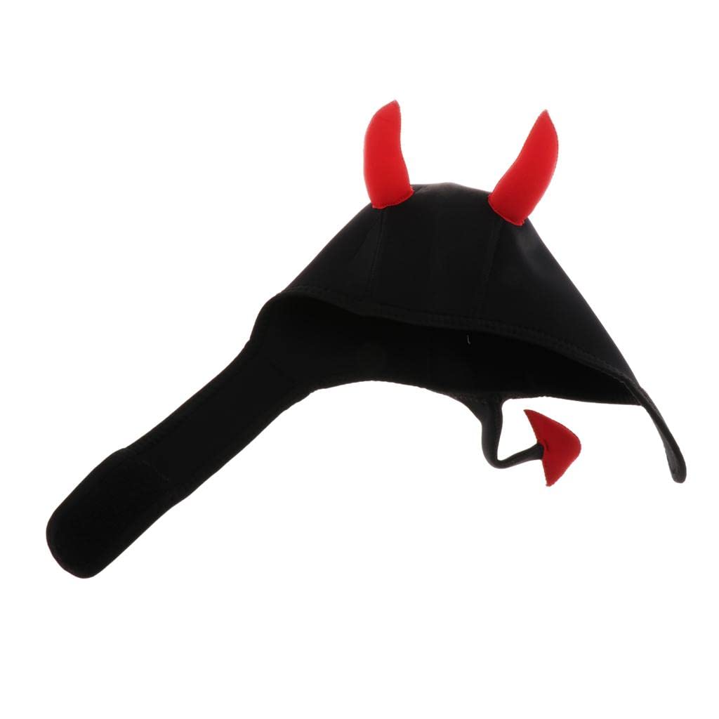Qianly Neoprenhaube für Erwachsene 3mm Zum Tauchen Und Schnorcheln