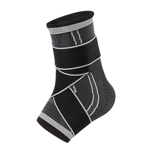 omiinitio Tobillera de nailon transpirable, protección ergonómica para correr, baloncesto, actividades deportivas con protección de 360 grados. Protección para correr