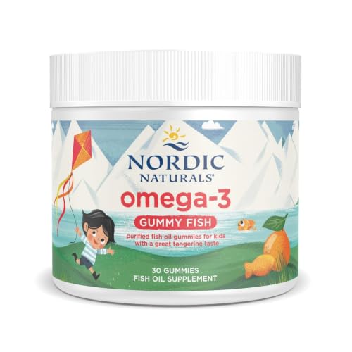 Nordic Naturals Omega 3 Gummies, Fish Oil for Adults, 124mg EPA DHA 30Count - image 1