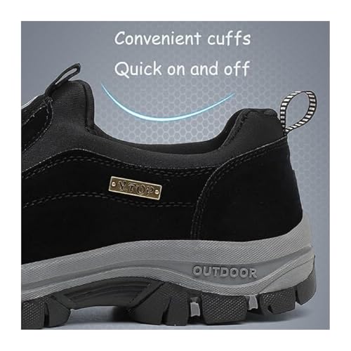 Enjerr Orthopedic Shoes Men, Lightweight Breathable Non-Slip, Waterproof Breathable Arch Support Hiking Shoes4