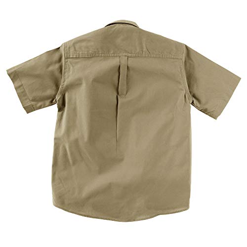 Youth Trail Shirt Short Sleeve, Covered Pockets, 100% Cotton2