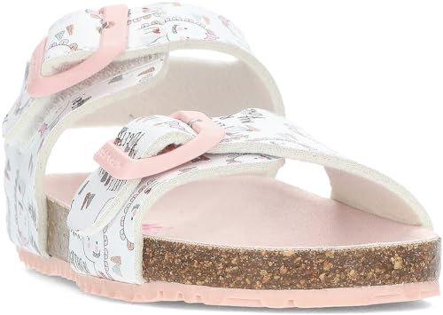 Sandale Garvalin 242453 nu-pieds fille cuir ajustable