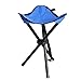 Produktbild Odelette Peggy Dreiecks-Klapphocker Praktischer Angelhocker Klapphocker Dreiecksstuhl Dreieck Klappstuhl blau