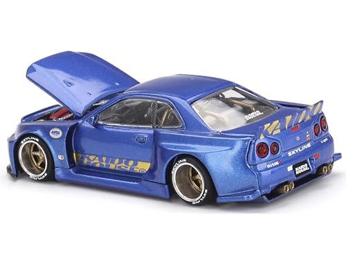 Kaido House Nissan Skyline GT-R R34 Kaido Works Shinjuku V2 miniatura 4