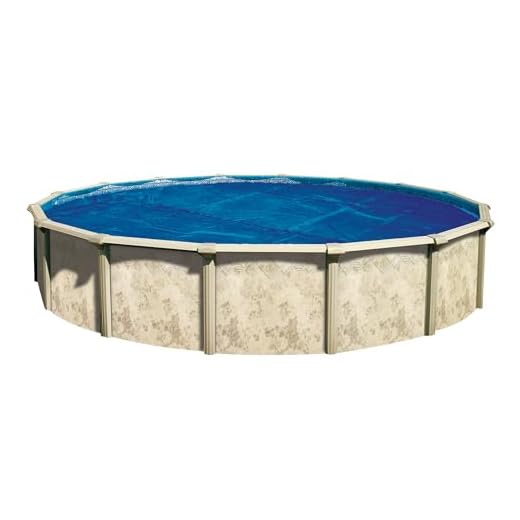 In The Swim 24 Foot Round Premium Plus Pool Solar Blanket 12 Mil