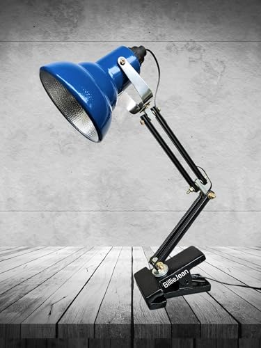 Image of BillieJean Clip On Table Lamp (Blue)
