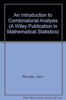 Hardcover An Introduction to Combinatorial Analysis Book