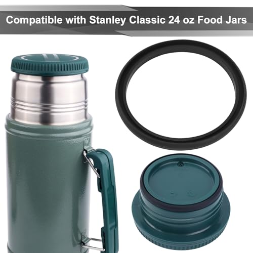 Junta de silicona 6 piezas para tapa Stanley Classic 24oz miniatura 4