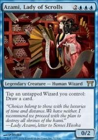 Magic: the Gathering - Azami, Lady of Scrolls - Campeones de Kamigawa