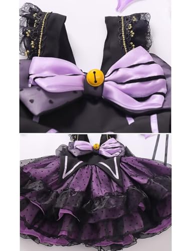 Halloween Dresses Shirt Girls' Special Dress Up Homecoming Birthday Party Children's Day4