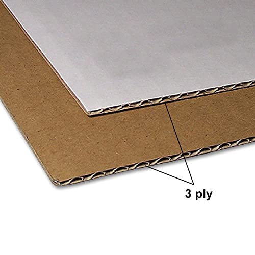 Image of Box Brother 3 Ply White Flap Corrugated Packaging Box Size: 4x4x1.5 Length 4 inch Width 4 inch Height 1.5 inch 3Ply Corrugated Packaging Box (Pack of 100)