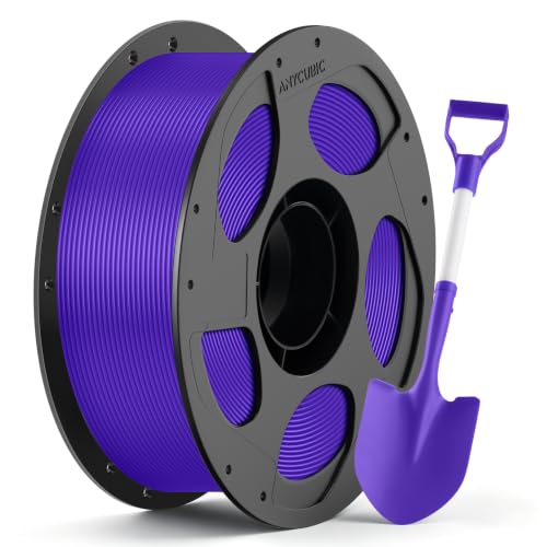 Image of ANYCUBIC ABS Filament 1.75mm, High Strength and Toughness, 3D Printer Filament Dimensional Accuracy + /- 0.03mm, 1KG Reusable Spool (2.2 lbs), Lavender
