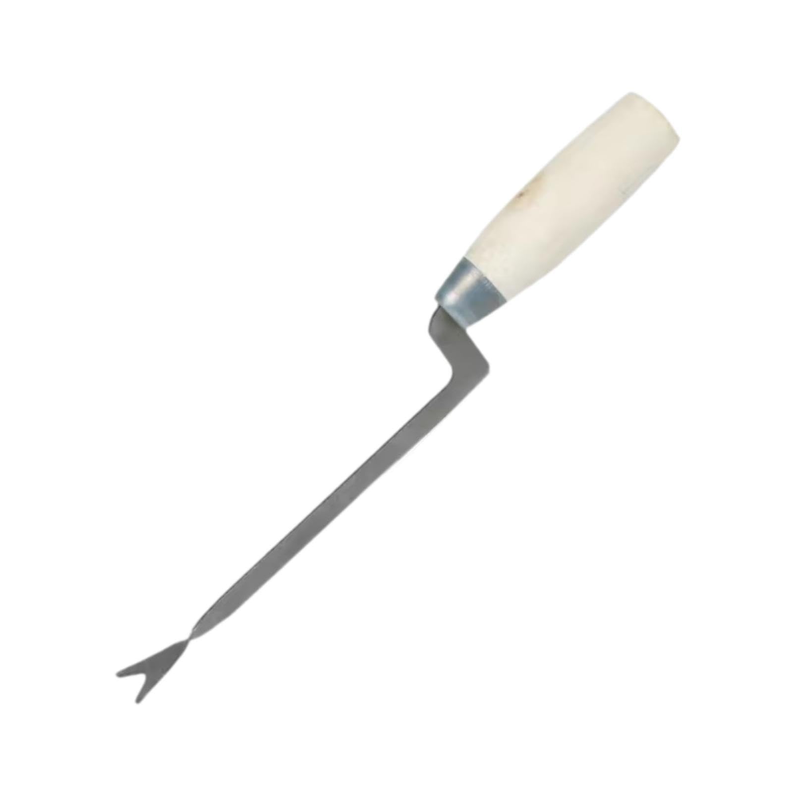 Leefasy Seedling Transplanter Planter Planting Transplanting Tool Multipurpose Reducing Damage Garden Tool for Vegetable Young Plants, Bent Rod