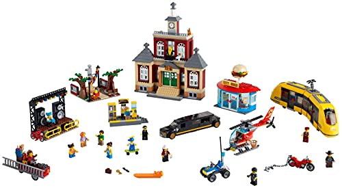 Lego City Main Square 60271 Set with 1517 Pieces
