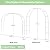 RUBFAC 7.8ft Metal Wedding Arch Frame, White Garden Trellis for Climbing Plants Outdoor, Garden Arbors and Arches Party Archway for Flower Rose Vines Birthday Bridal Christmas Decoration