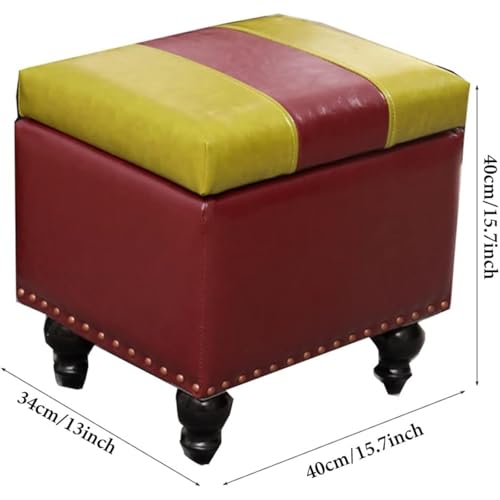 Ottoman de rangement pour salon et bureau : le siège malin et confortable - 3