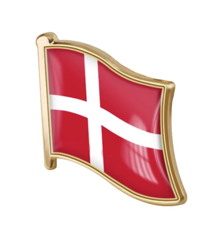 vmcoatdu Country Flag Pin Badge International Travel Brooch Metal Alloy Souvenir Pin for Hat Clothes Backpack