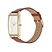 Skagen Hagen Watch for Women, Quartz Three Hand Movement with Stainless Steel or Leather Strap