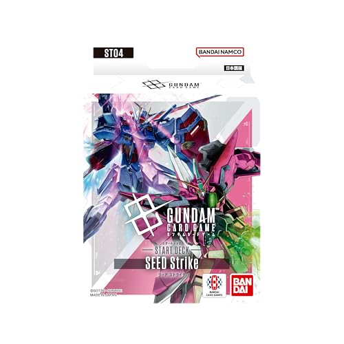 Bandai ST04 Gundam Card Game Starter Deck Seed Strike (Japanese Version)