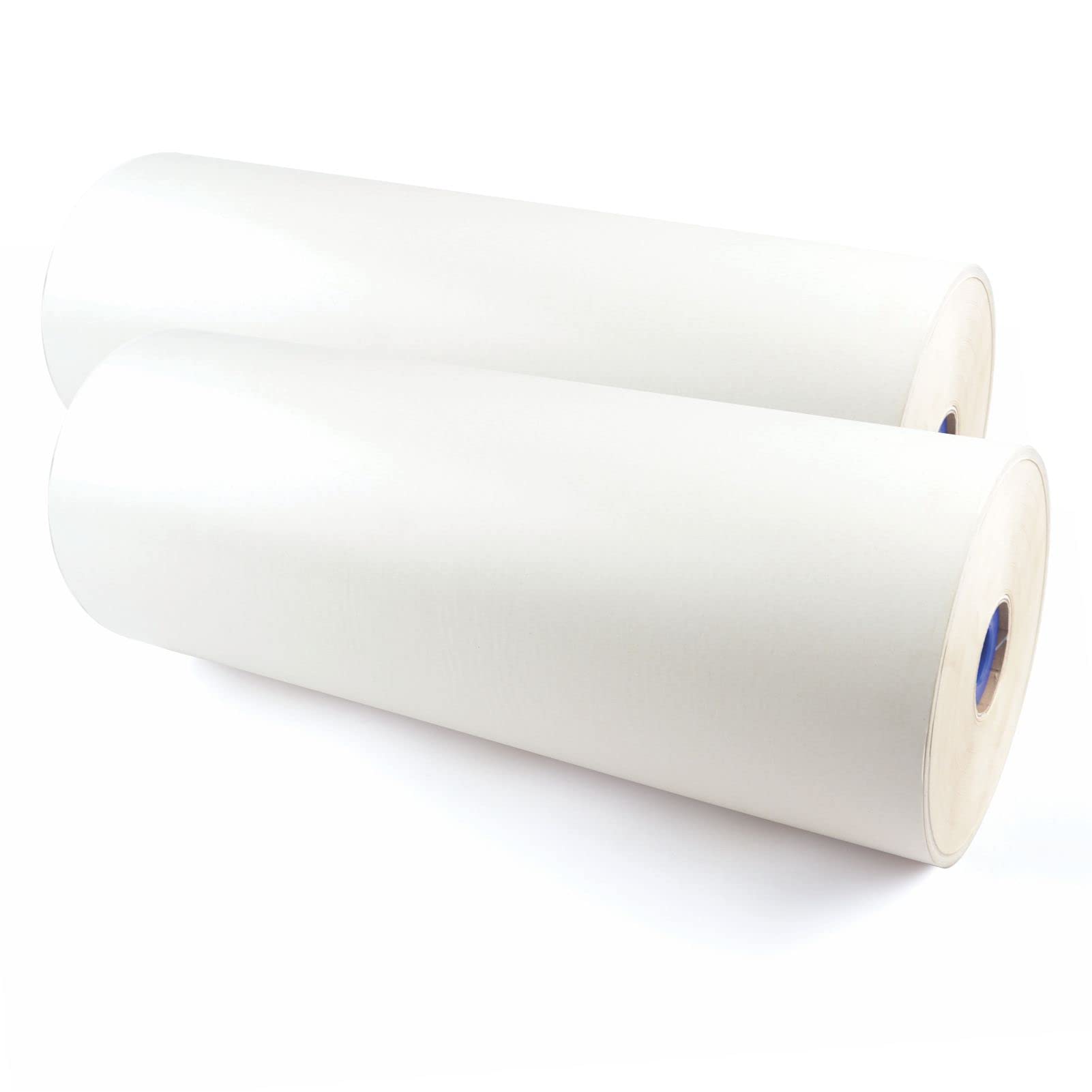 Generisch 1 Rolle Einschlagpapier, unbedruckt, weiß, 50 cm, 10 kg, für Lebensmittelkontakt, Bäckerrolle Pergamentersatz, Lebensmitteleinschlagpapier, Großrollen Packpapier, Packpapierrolle