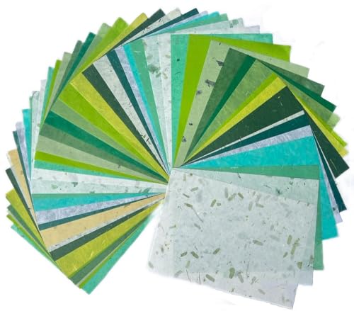Écorce de banane et feuilles de tamarin A4, papier washi pour loisirs créatifs et origami