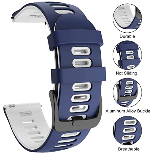 Image of Zitel Band Compatible with Huawei Watch GT5 /GT5 Pro 46mm, GT4 46mm, GT3 /GT3 Pro 46 mm, GT /GT2 46 mm, GT2 Pro /GT2e /, Watch 4 /4Pro, 3 /3Pro - 22mm Sports Straps