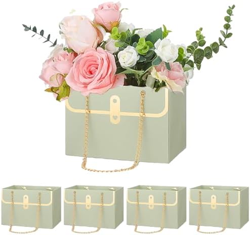 Bolsas De Regalo De Ramo De Flores – Cajas De Flores Para Arreglos | 8