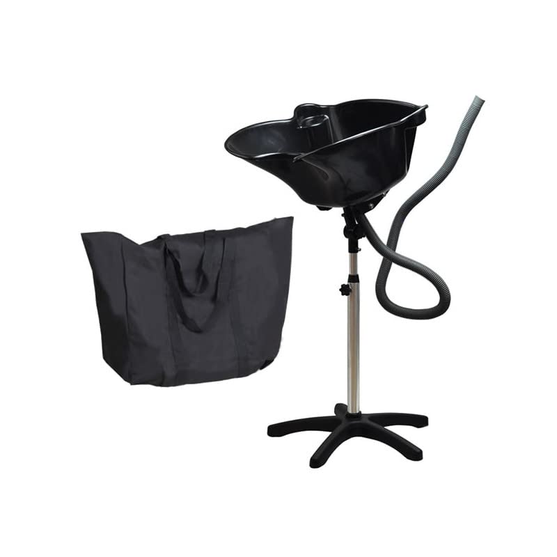 Lave tete coiffure noir avec sac