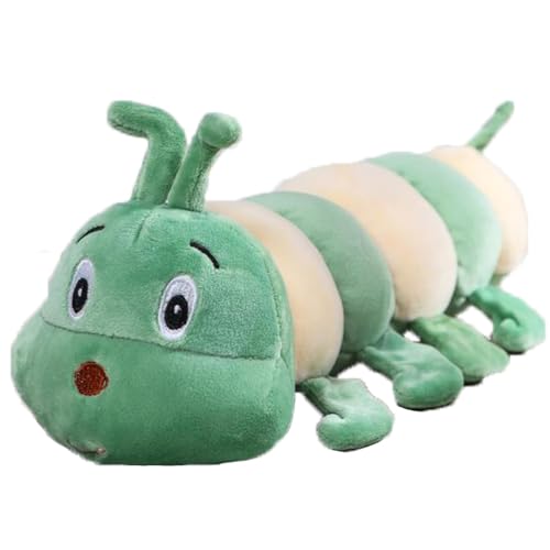 LGWJHCY Weiche Raupen Kuscheltier Spielfigur, Grüne Raupe Nimmersatt...