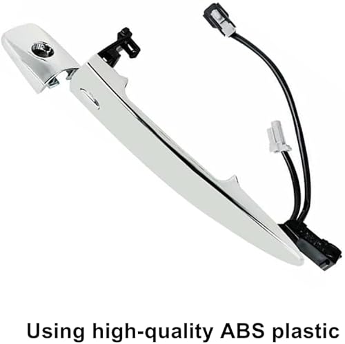 Miniatura 5 de Manija de puerta exterior compatible con Nissan Sentra 2013-2016, manija cromada de repuesto para Nissan MaximaMurano 2009-2014, Leaf 2011-2017,