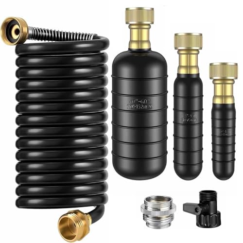 Adaptateur robinet rétractable laiton durable pour le jardin